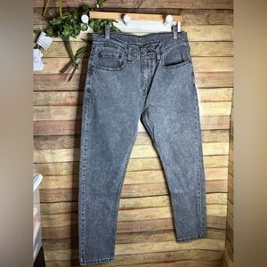 512 Levi’s Grey/Black Slim Fit Denim Jean Pant Men’s W31 L30